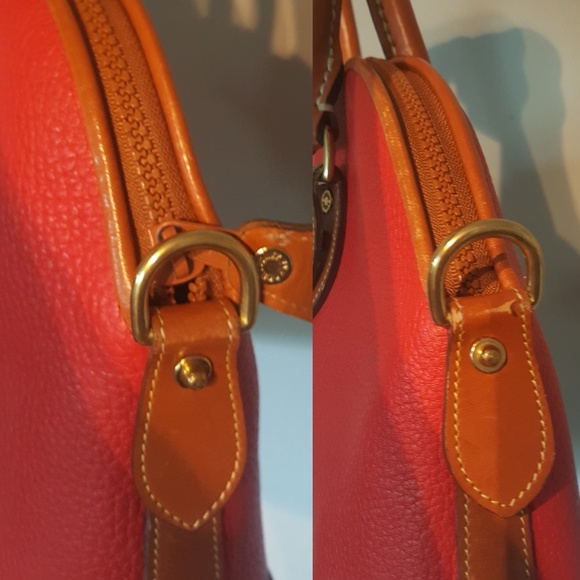 Dooney & Bourke Rare Vintage Large Norfolk Bag - Picture 7 of 8